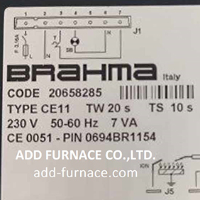 BRAHMA TYPE CE11 TW 20s TS 10s